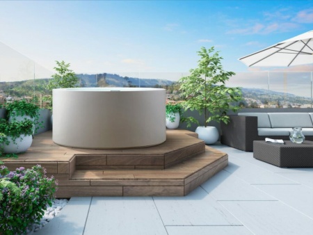 Круглый спа бассейн Spa Natural Paolo Ferralli Tondo