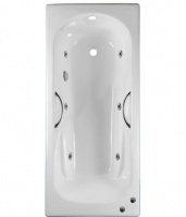 Ванна Castalia Paola 170x75 (с ручками) с гидромассажем